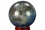 Polished Lapis Lazuli Sphere - Pakistan #170856-1